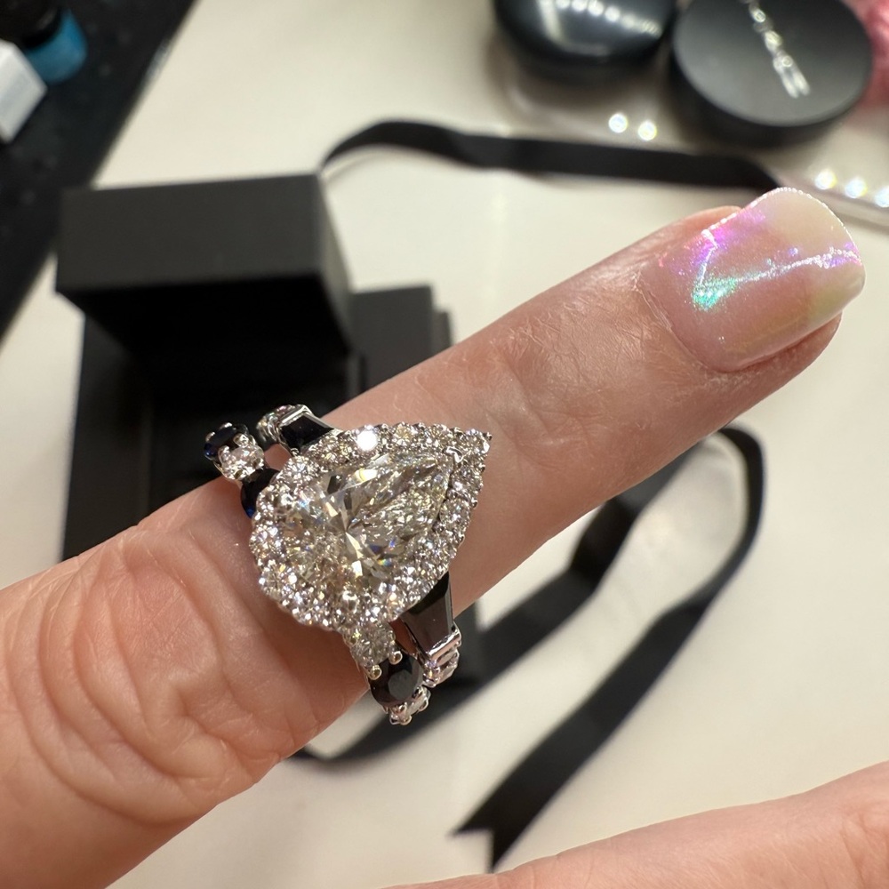 Vera Wang Love 2-1/6 carat wedding set